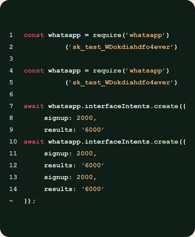 WHATSAPP API